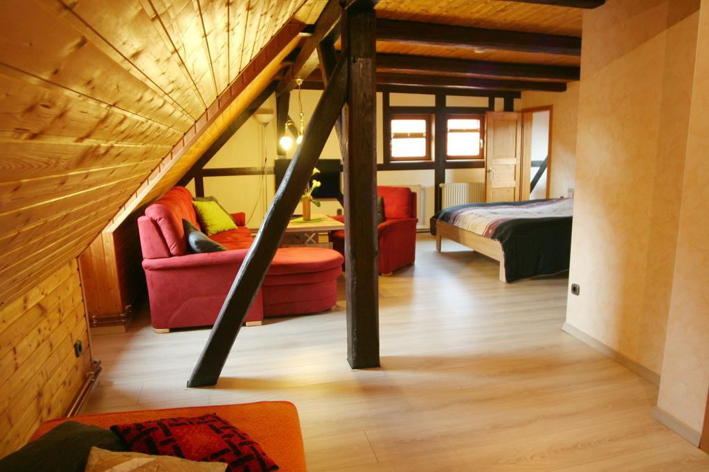 Gaestehaus Troebs Ilfeld Rum bild