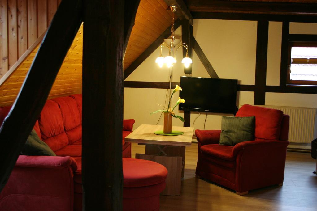Gaestehaus Troebs Ilfeld Rum bild